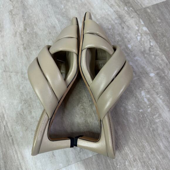 Anine Bing Cade Sandals in Beige Size 36 - Picture 8 of 9